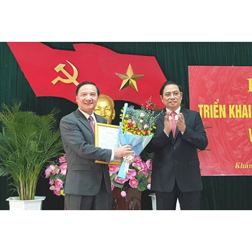 Ông Nguyễn Khắc Định nhận chức Bí thư Tỉnh ủy Khánh Hòa